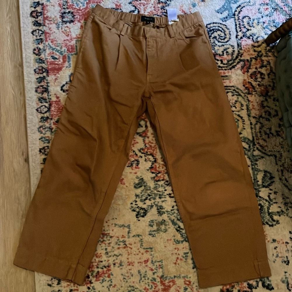 Banana Republic Tannin Wide-Leg Pants